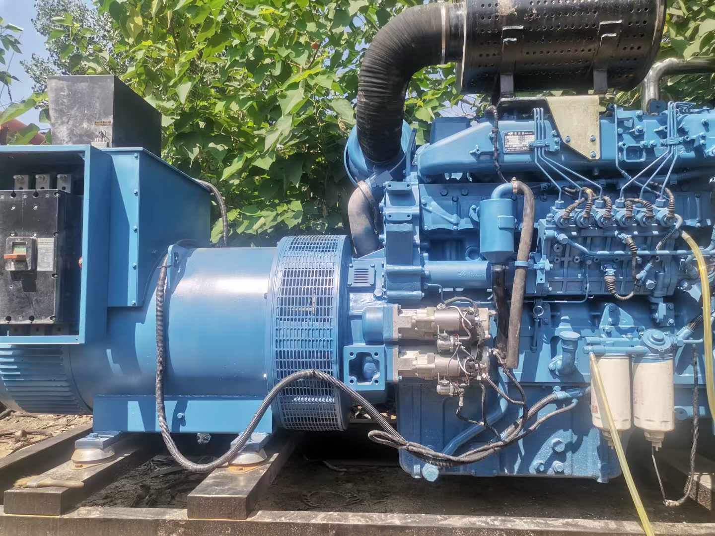 南皮详细说明降低 800kW 柴油发电机输出电流波动的方法